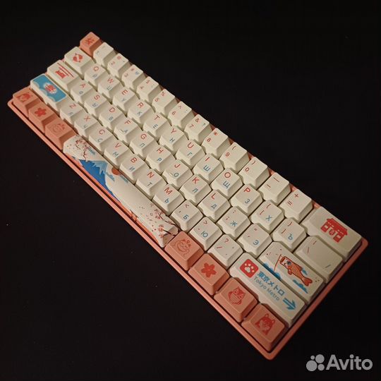 Клавиатура akko V3 cream yellow