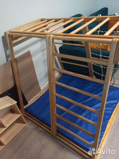 Детский спортивный комплекс с матом