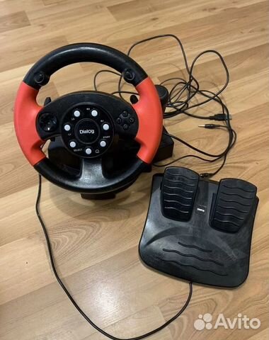 Руль Dialog GW-125VR E-Racer купить в Калининграде | Электроника | Авито