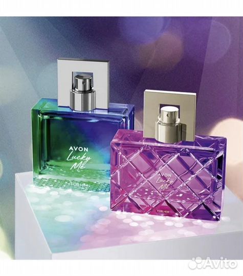 Духи Avon lucky me для нее и для него