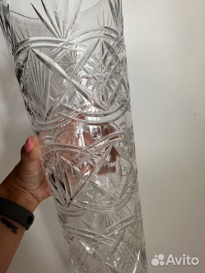 Хрустальная ваза