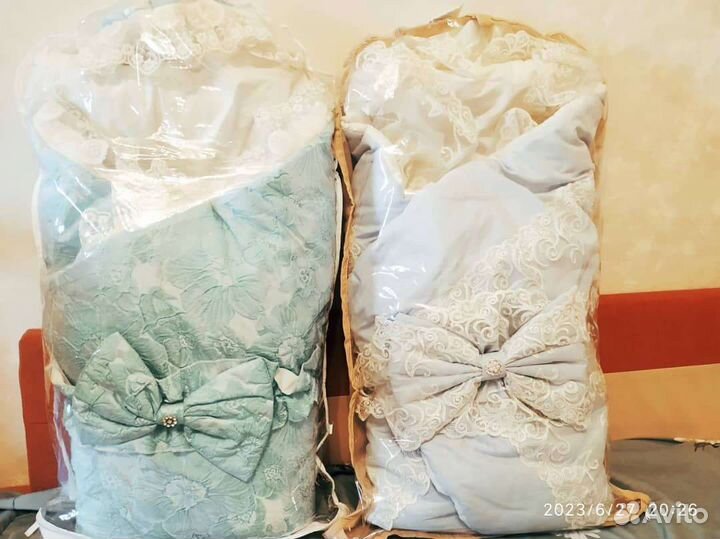 Конверт на выписку летний новый