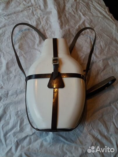 Фляга из пищевой пластмассы СССР 1.5 литра