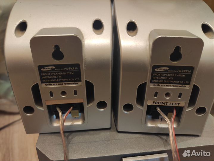 Сабвуфер и колонки