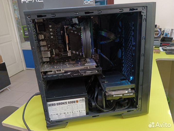 Системный блок I5 1240F/GeForce1630 4Gb