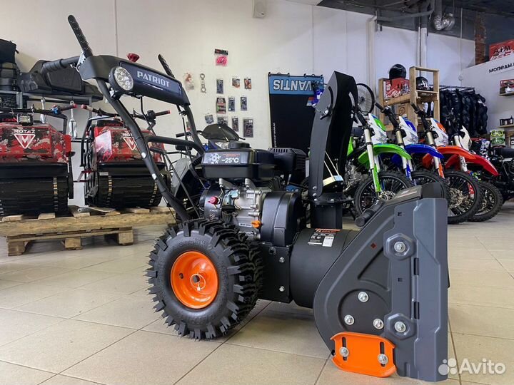 Новый Снегоуборщик бензиновый Patriot PS 603 LED