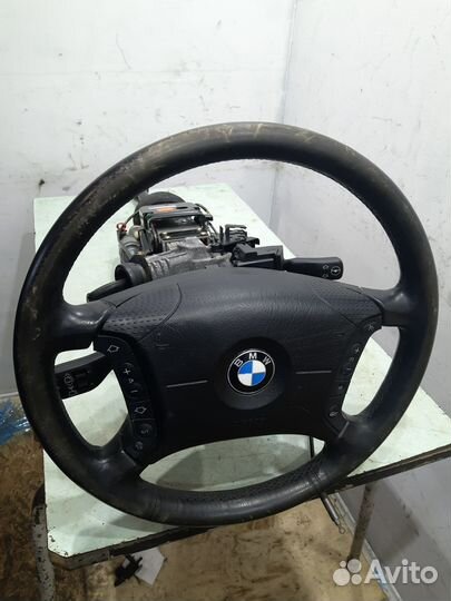 Руль с airbag + подогрев BMW X5 E53 бмв Х5 Е53