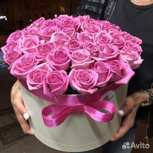 Букет из роз розовых