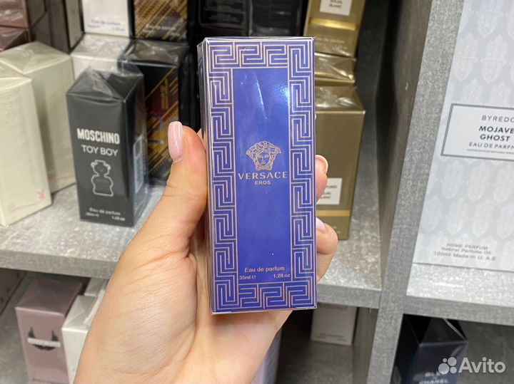 Versace eros eau DE parfum, тестер, 35мл