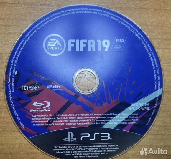 Fifa 19 на ps3