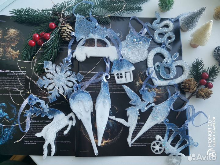 Новогодние игрушки ручной работы