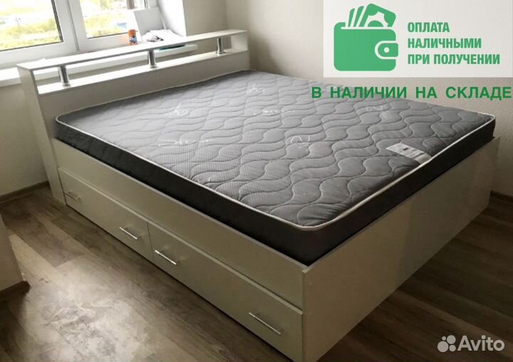 Кровать двуспальная