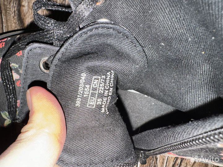 Ботинки zara 35