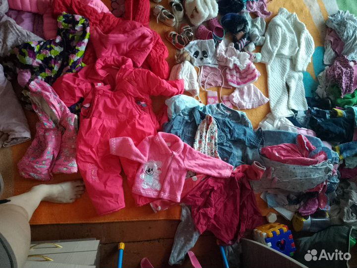Детские вещи пакетом на девочку
