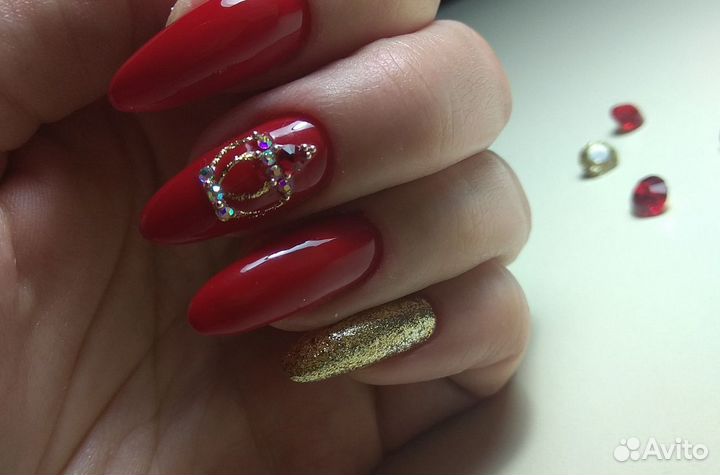Наращивание,гель лак, маникюр