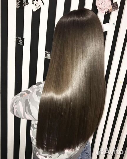 Кератиновое выпрямление ботокс волос