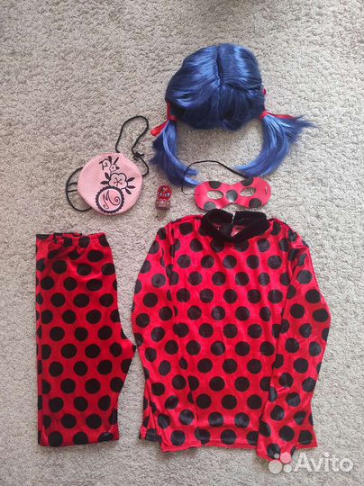 Костюм Леди Баг + аксессуары
