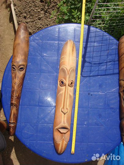 Маска деревянная