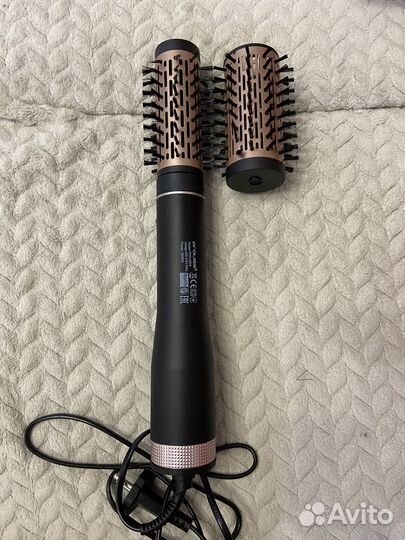 Фен щетка для волос с вращением