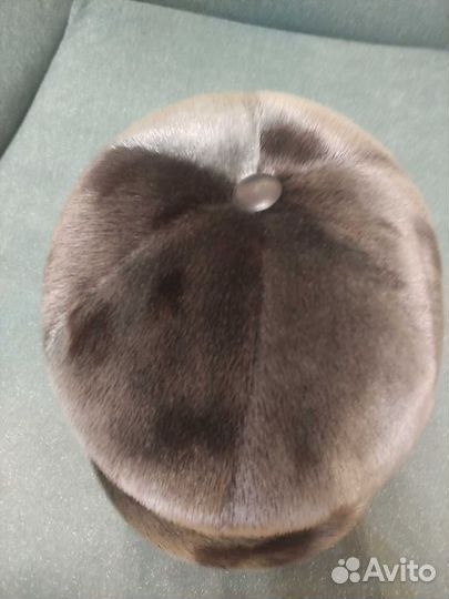 Мужская меховая кепка нерпа