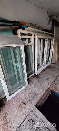 Окна пластиковые бу