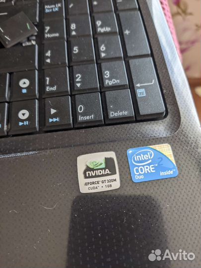 Ноутбук Asus 15.6/4ram/Vram1gb gt 320m/hhd320