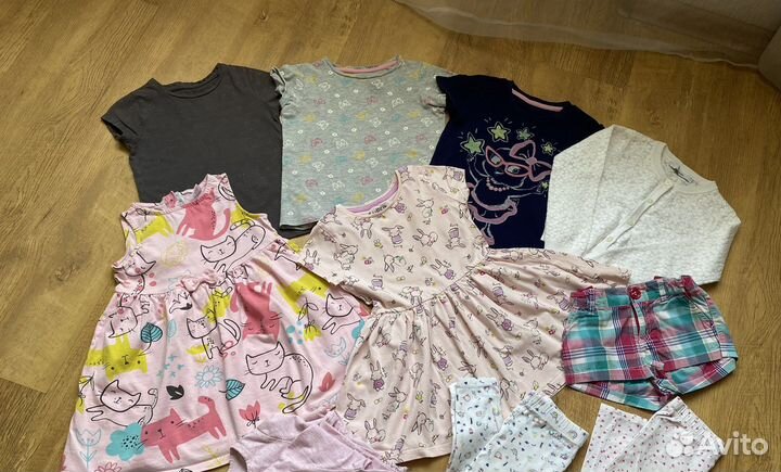 Детские вещи пакетом для девочек98-104 рр