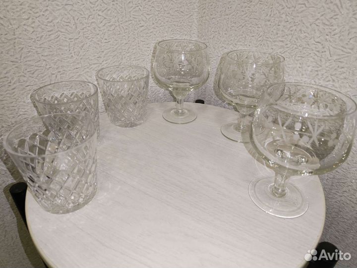 Фужеры хрусталь СССР