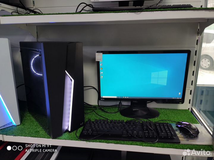 Современный домашний пк (I3-10100+8DDR4+GT1030 2g)