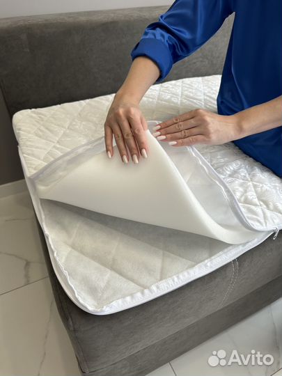 Наматрасник тонкий смягчающий 120*200