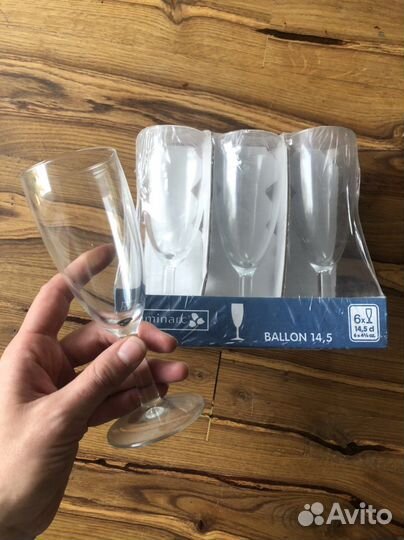 Фужеры Бокалы для шампанского