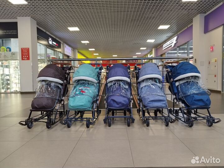 Санки коляска Ника 7-8 К