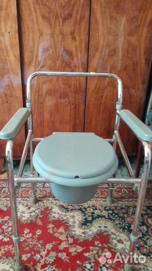 Биотуалет для пожилых и маломобильных (складной)