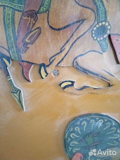 Деревянное панно СССР