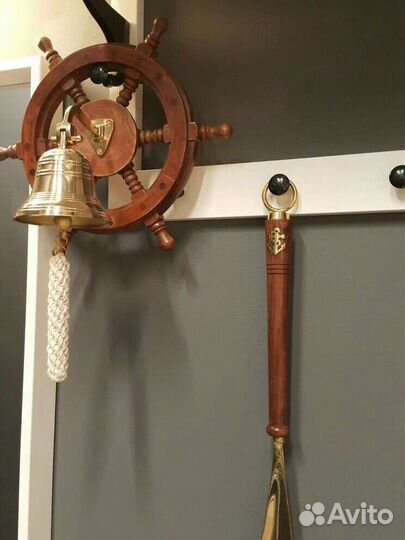 Рында штурвал вмф ложка в морском стиле