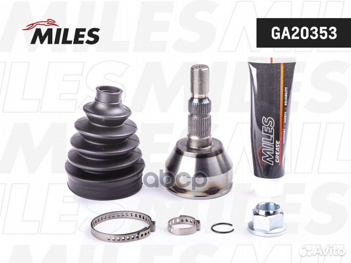 Шрус opel astra/zafira 1.4/1.6 04- нар. ga20353