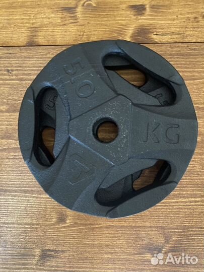 Гантели 18,5 кг каждая