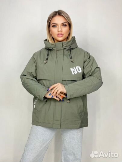 Куртка демисезонная женская 46-56 новая 3 цвета