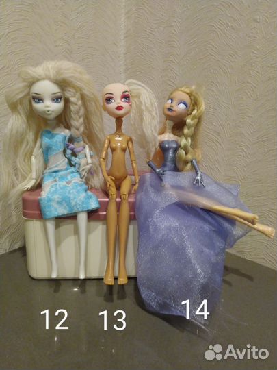 Кукла барби,Кен, Монстер хай и др