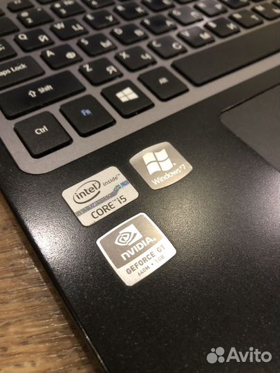 Ноутбук под игры и работы i5 4Gb 1000Gb 640m