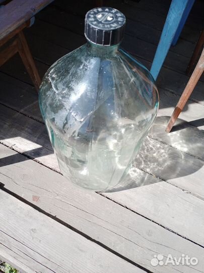 Бутыль стеклянный 20 литров
