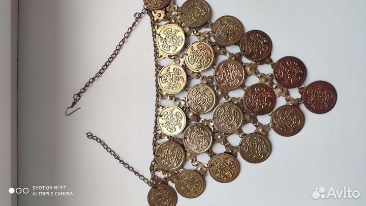 Колье и браслет. Восточные танцы