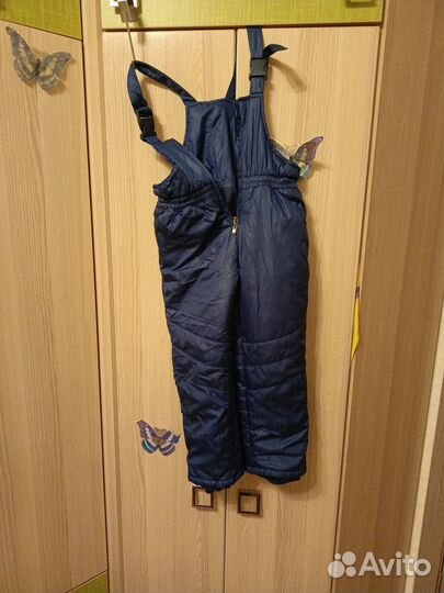 Полукомбинезон зимний 128-134