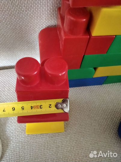 Конструктор пластиковый крупные детали