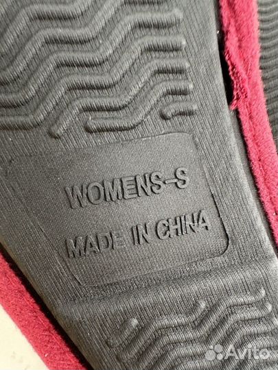 Тапочки домашние Foco RedSkins 34/35 22см новое