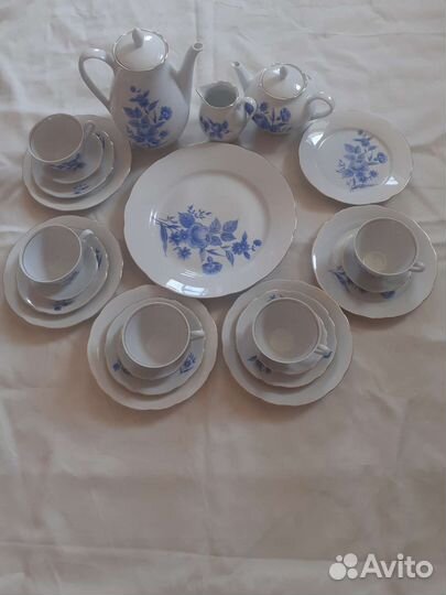 Чайно кофейный сервиз гдр