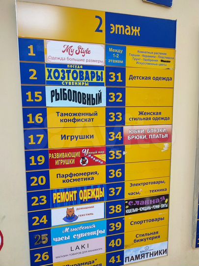 Свободного назначения, 6 м²