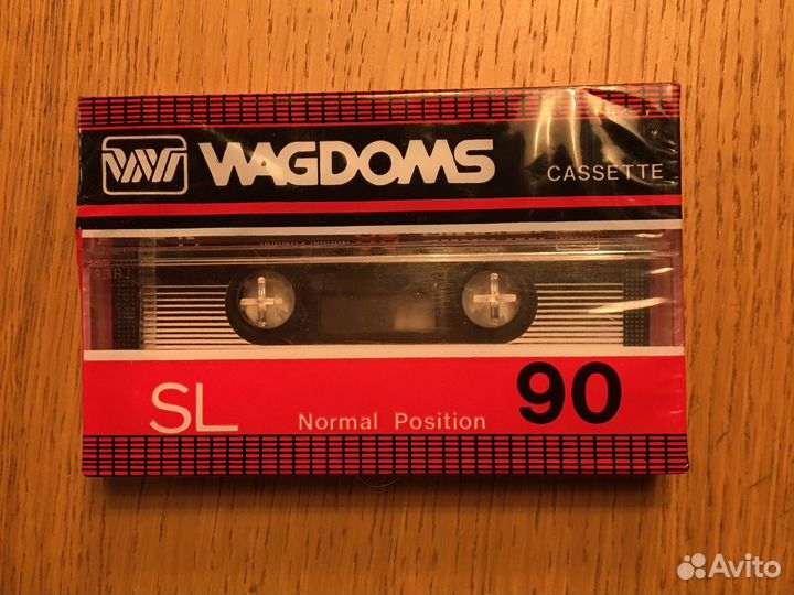 Аудиокассеты запечатанные wagdoms SL90