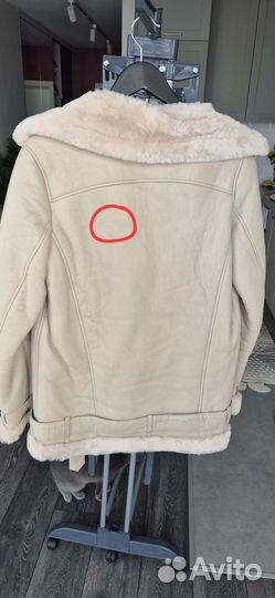 Дублёнка косуха Снежная королева. Овчина