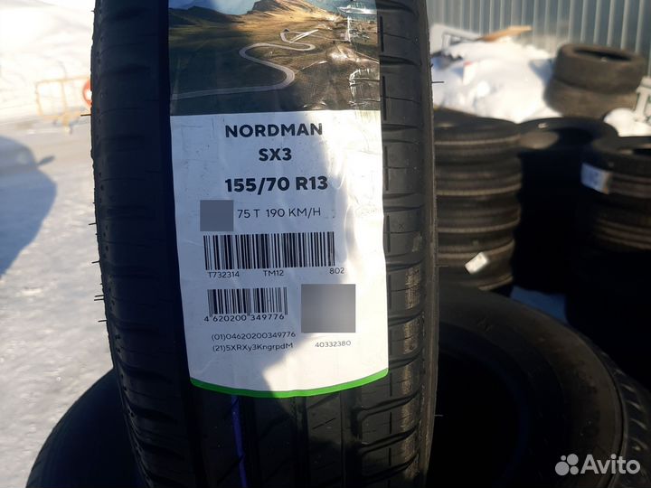 Ikon Tyres Nordman SX3 155/70 R13 75T